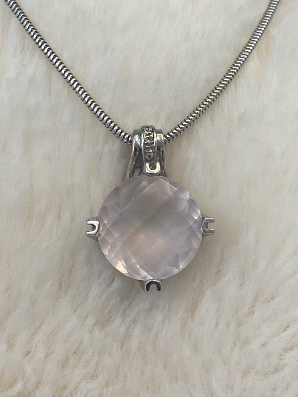 Rose Quartz Pendant